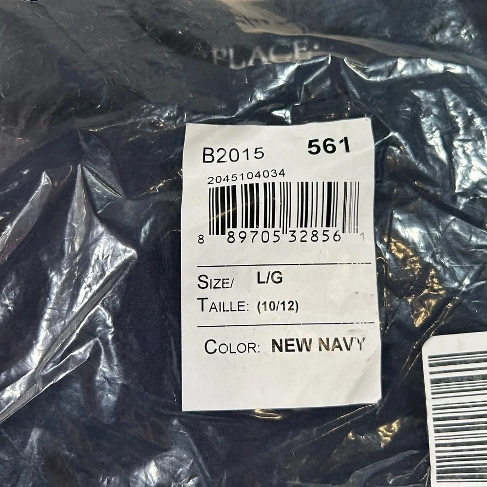 The Children’s Place Boys Regular Basic Layering Tee - New Navy (D1)
